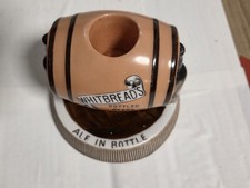 Superb Condition Advertising Match Holder/Striker/Ashtray For Whitbread's Ale