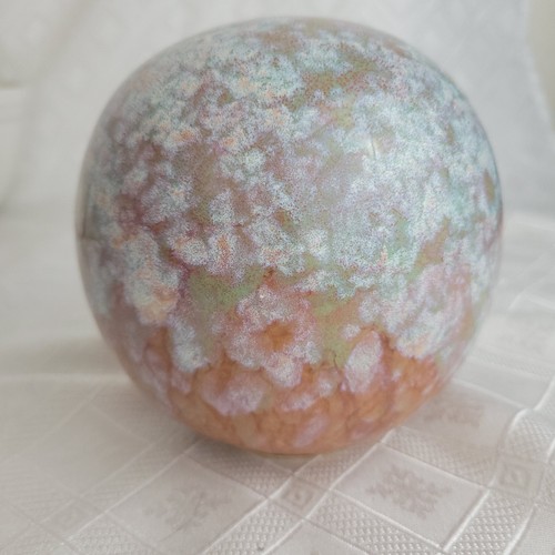 Decorative ceramic orb sphere - decorative,