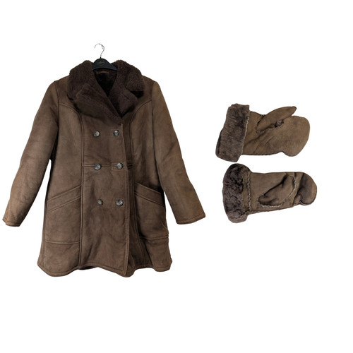 Vintage real sheepskin - vintage,
