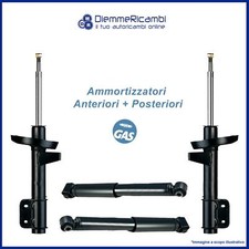 Kit 4 Shock Absorbers Front + Rear for Nissan Note 06->