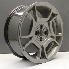 FIAT 500 ABARTH PETAL GREY 17" ALLOY WHEEL RIM 7J ET38 OEM 51884253 GENUINE X1