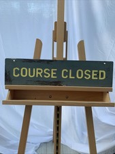 Rare Vintage Golf Course Metal