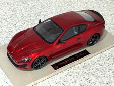 TOP MARQUES 1/18 SCALE MASERATI GRANTURISMO MC STRADALE - 100 ANNIVERSARY - NEW
