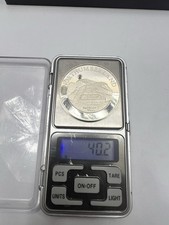 925 silver coin medal - silver,