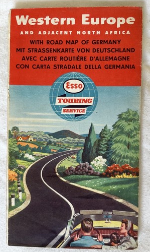Vintage 1960 esso western - esso,