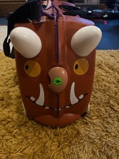 Gruffalo Trunki Kids' Ride-On Suitcase with Strap and Key Lock
