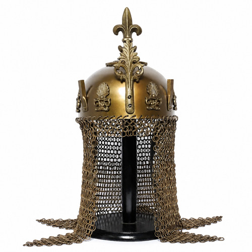 Medieval emperor battle - medieval, helmet