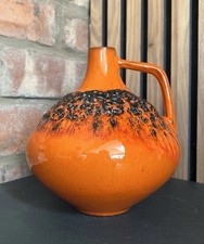 *PerfectRetro* West German Art Pottery Fat Lava Vase Kreutz Keramik 203