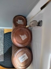 Vintage Copper Brass vases