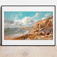 Linnell coast scene - coast,