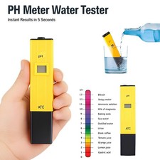 Digital pH Meter Water Tester Pen – Portable pH Meter for Water Soil Hydroponics