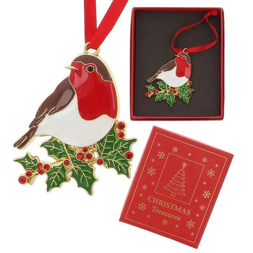 Robin holly christmas - on,