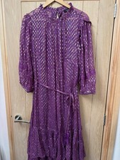 Joanna Hope purple midi dress