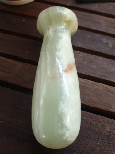 Green onyx mortar - onyx, &