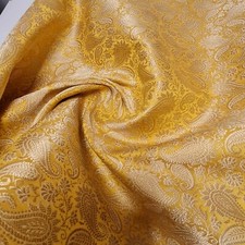 Paisley Floral Brocade Fabric