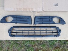 VOLVO S40 2008-2012 front lower grill + fog lights covers trims