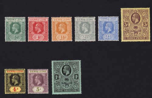 Sierra leone 1912 - sierra, 1912-21