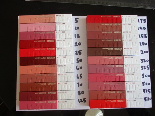 Maybelline superstay matte - superstay, ink