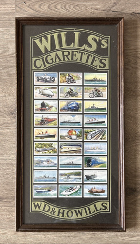 Wills cigarette cards - cigarette,