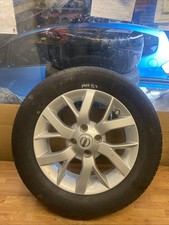 NISSAN NOTE 2016 15 INCH ALLOY WHEEL WITH TYRE 185/65R15 2013-2017 **