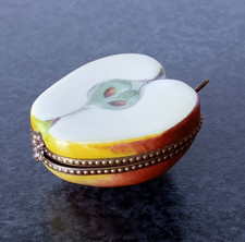 (244) Limoges Cut Half Apple