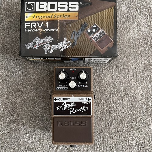 Boss frv fender reverb - fender,