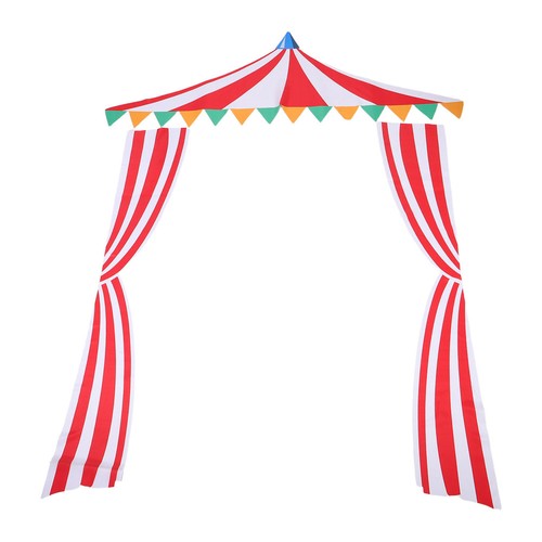 Circus tent door curtain - circus,