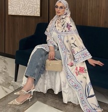 Floral Printed kaftan kimono