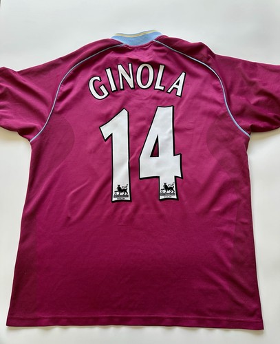 Aston villa home shirt 2001 - shirt,