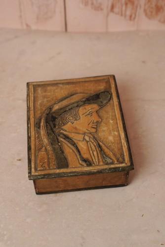 Vintage carved wooden - vintage,