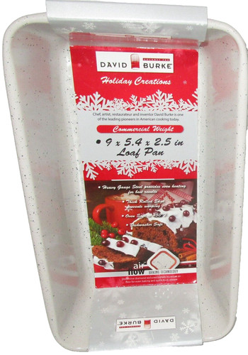 David burke christmas loaf pan - david,