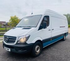 MERCEDES SPRINTER 2017 314 BLUETEC LWB HIGH ROOF PANEL VAN - EURO 6