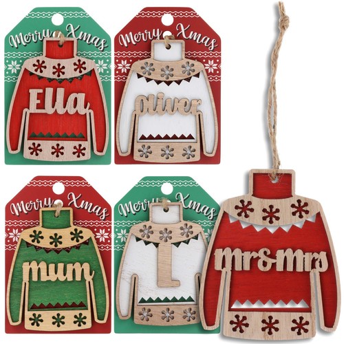 Christmas jumper wooden - jumper,