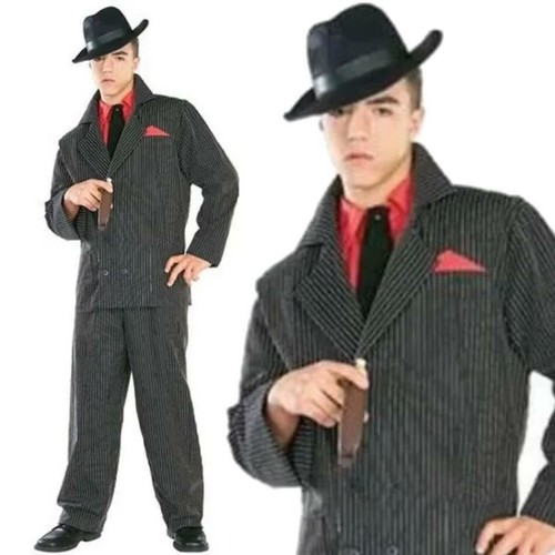 Gangster suit adult - gangster,