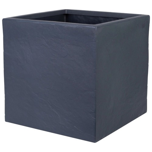 58l large square planter grey - large,
