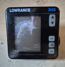 Fish Finder Lowrance X45, sold to us as working but there is no power lead or tr