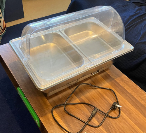 Electric food warmer chafing - food,