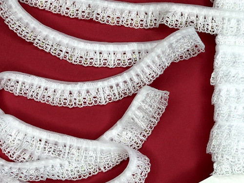 Metres white irridescent - 7,