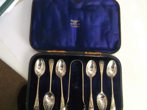 Set silver plated coffee - set,