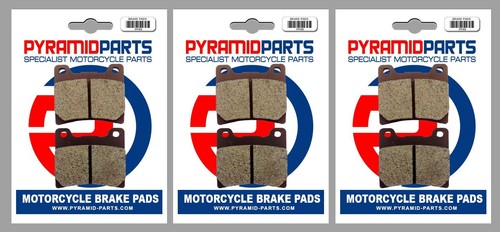 Front rear brake pads 3 - brake,