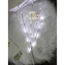 White Birch Branch LED Lights