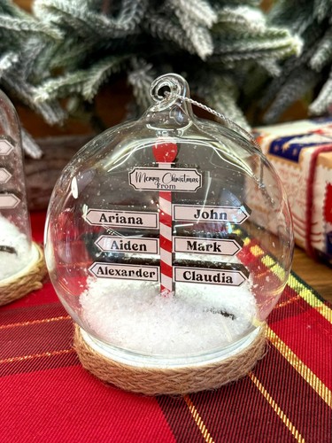 Personalised glass dome - glass,