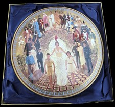 “HAPPY AND GLORIOUS” – MILLENNIUM LTD EDITION PLATE – NO. 1046 BRADFORD EXCHANG