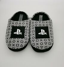 Boys Kids PlayStation Grey Mule Slippers UK 11, 12,13,