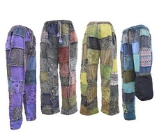 Mens Patchwork Boho Print