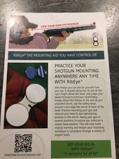 RIBEYE SHOOTING AID PRACTICE YOUR SHOOTGUN MOUNT