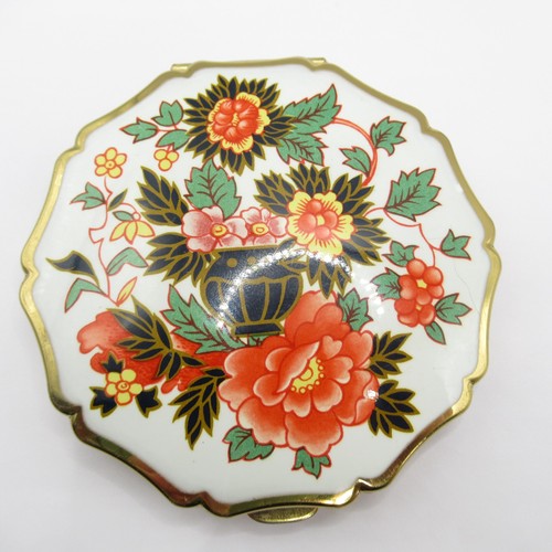 Enamel mirrored compact - enamel,