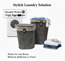 Wicker Paper Rope Laundry
