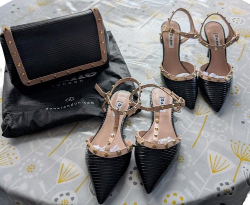 Dune matching bag flat pumps - matching,