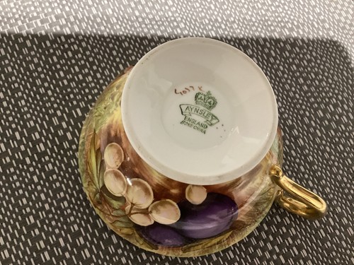 Vintage teacup and saucer - vintage,